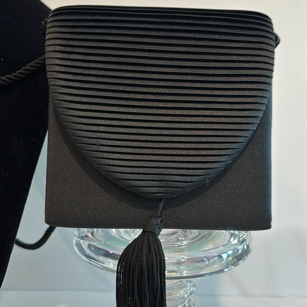 Black bag with cross body strap